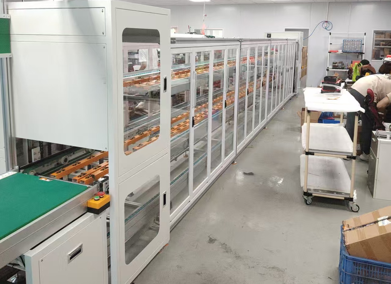 小家电组装老化包装倍速链线